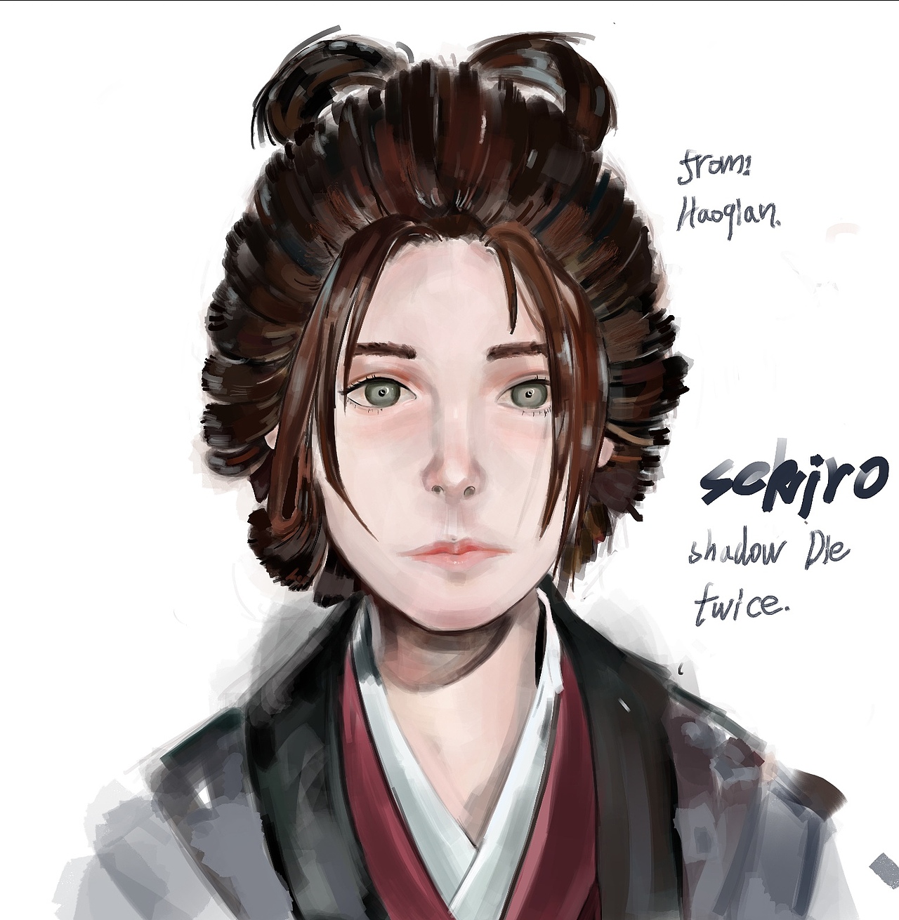 举报收藏分享原创作品插画创作习作只狼同人永真白木cicy_j《流浪地球