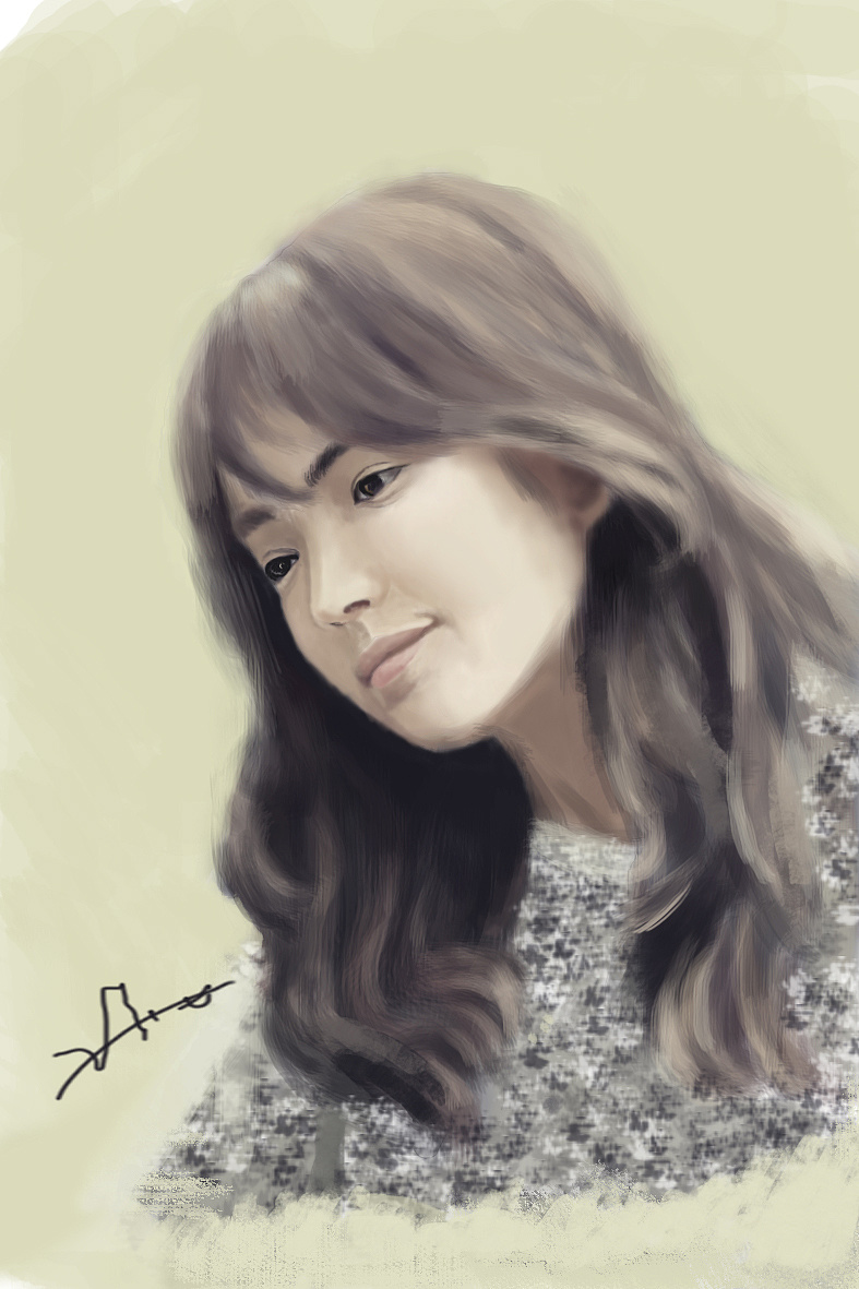 人像手绘-宋慧乔