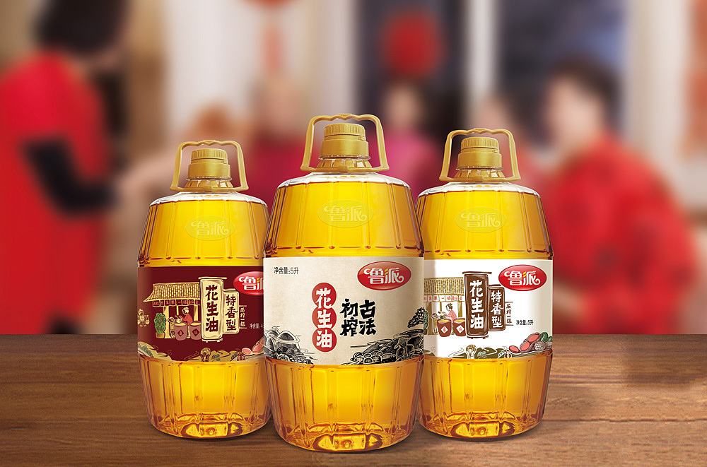 鲁派花生油包装升级