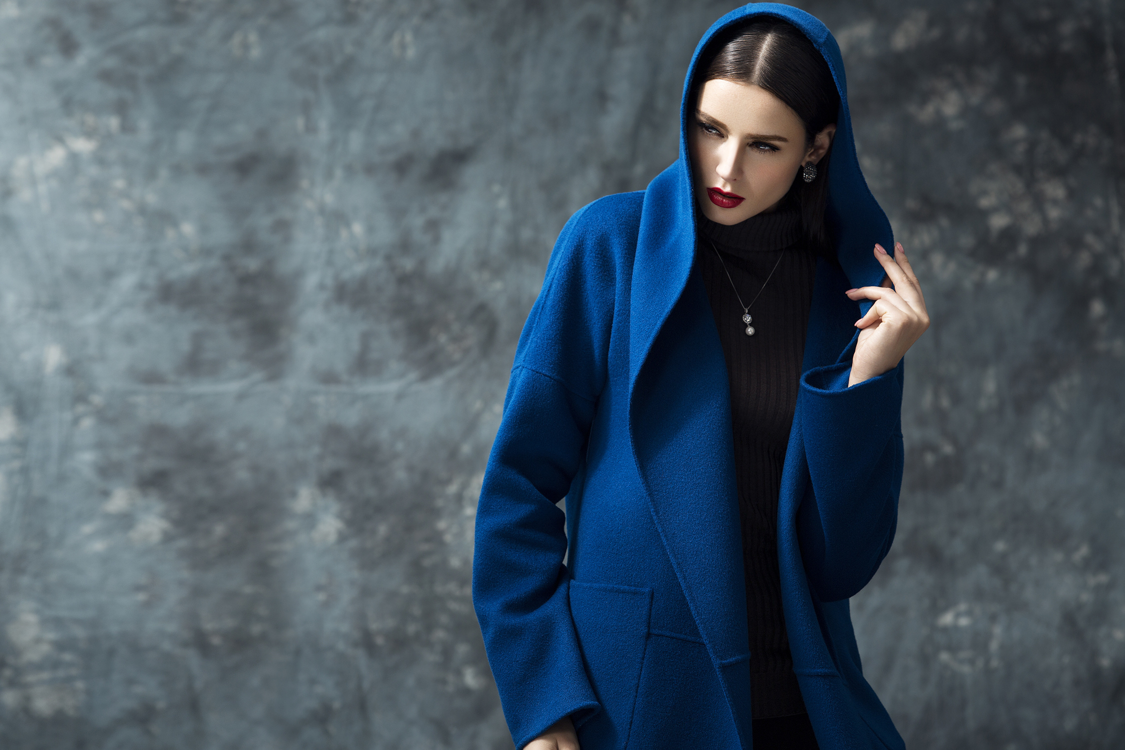 女士大衣拍摄中老年服装拍摄毛呢大衣拍摄淘宝