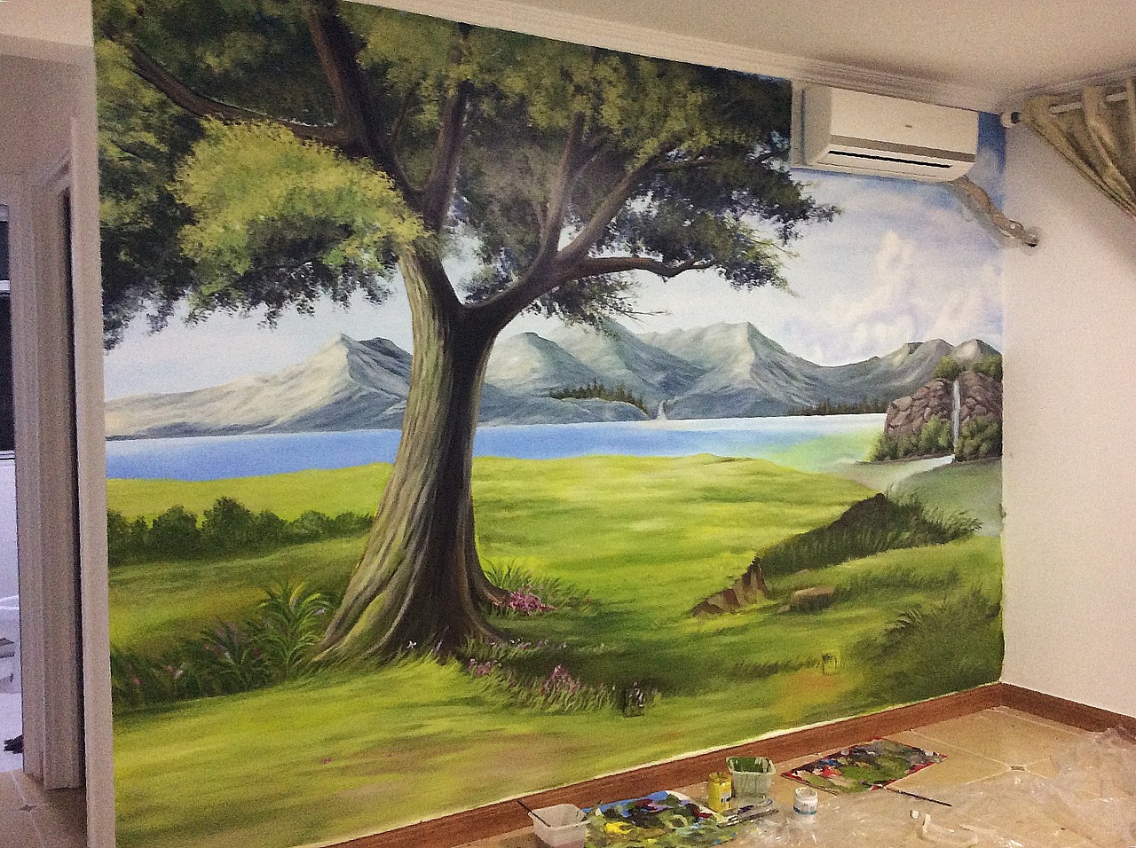 我们的手绘墙作品——艺芭ART手绘北京工作室（图ZNTM5MTgwNDg=） - 绘画 - 站酷设计师肖志原创素材 - 站酷ZCOOL