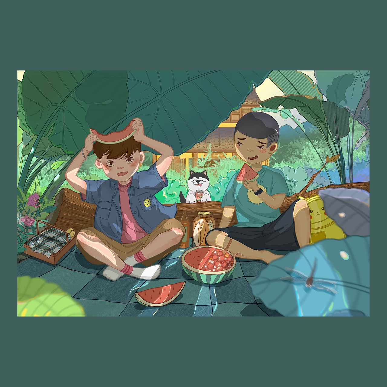 十一月烤着火,回想陈年旧事——夏天。