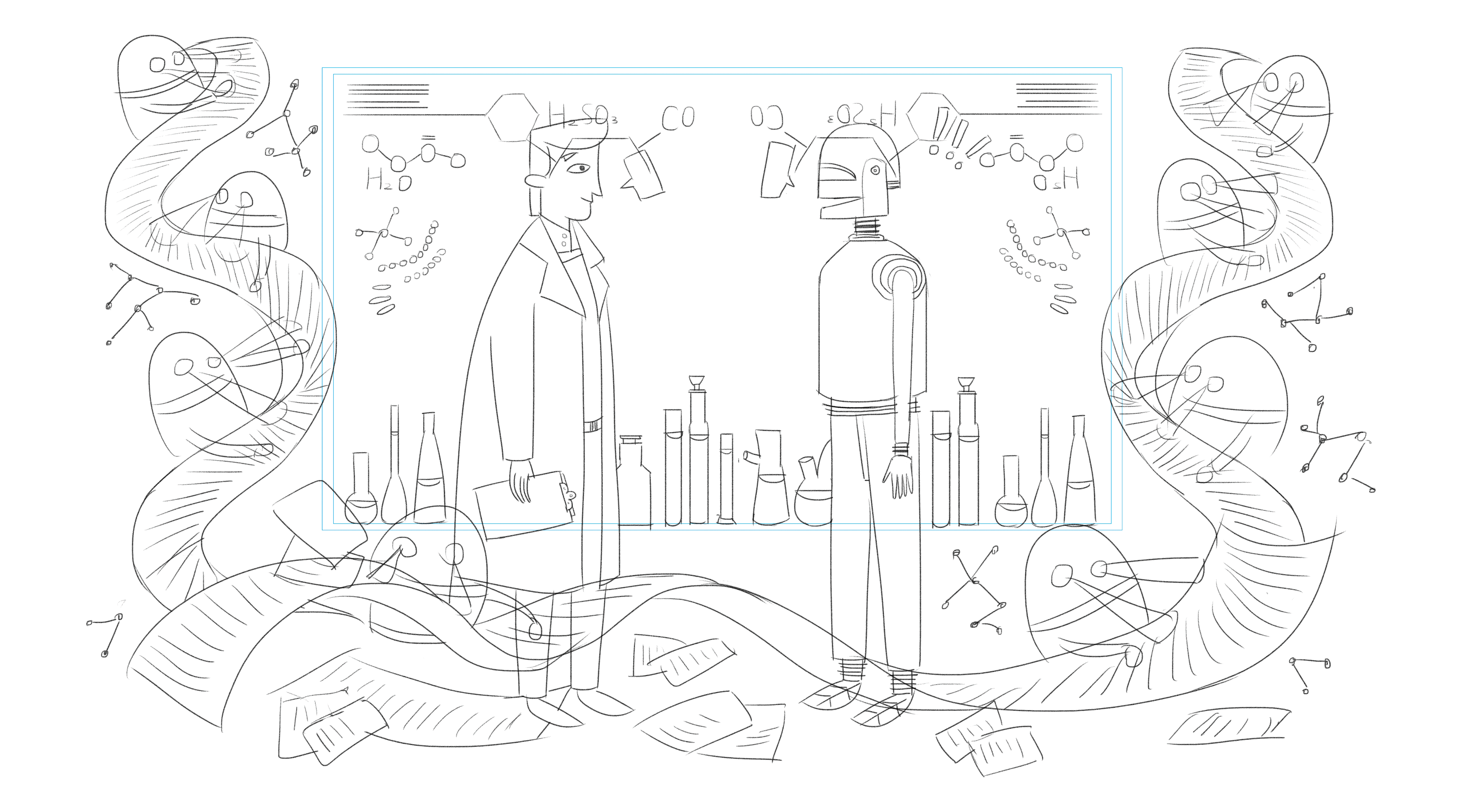 科学系列小场景（图ZMjQ3ODcyOTU2） - 商业插画 - 站酷设计师aaaamieya原创素材 - 站酷ZCOOL