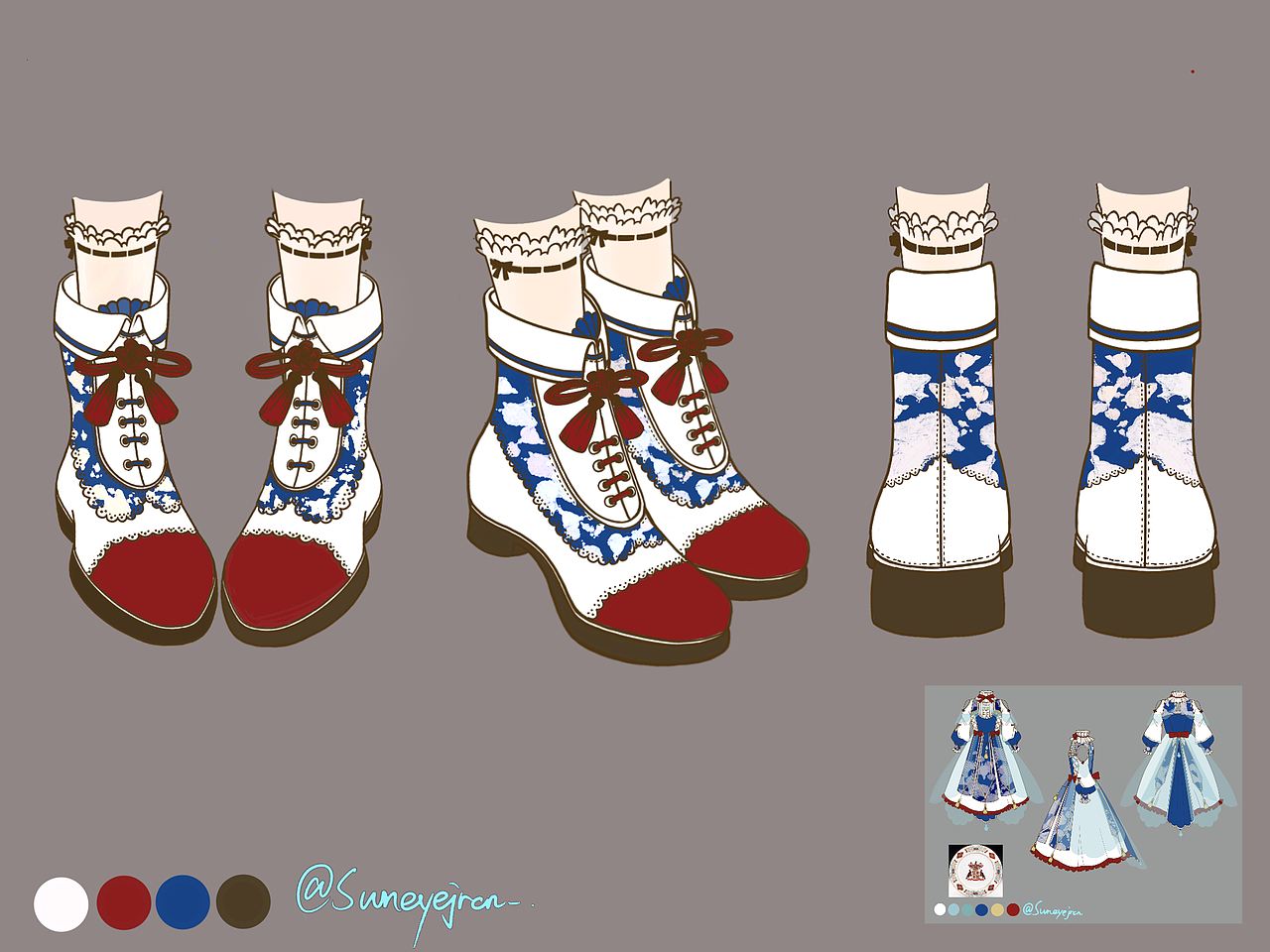 广彩文创：国风lolita设计