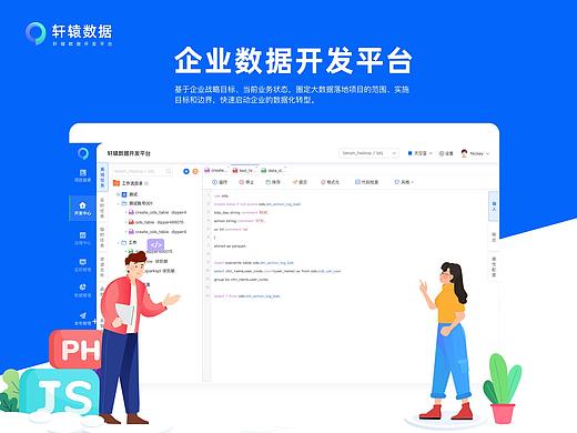 数据开发平台界面