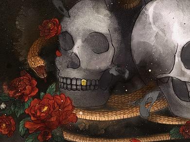 骷髏蛇（個人主頁-ZNDkxNzU5MjQ=） - 創(chuàng)作習作 - 站酷設(shè)計師叫我零零原創(chuàng)素材 - 站酷ZCOOL