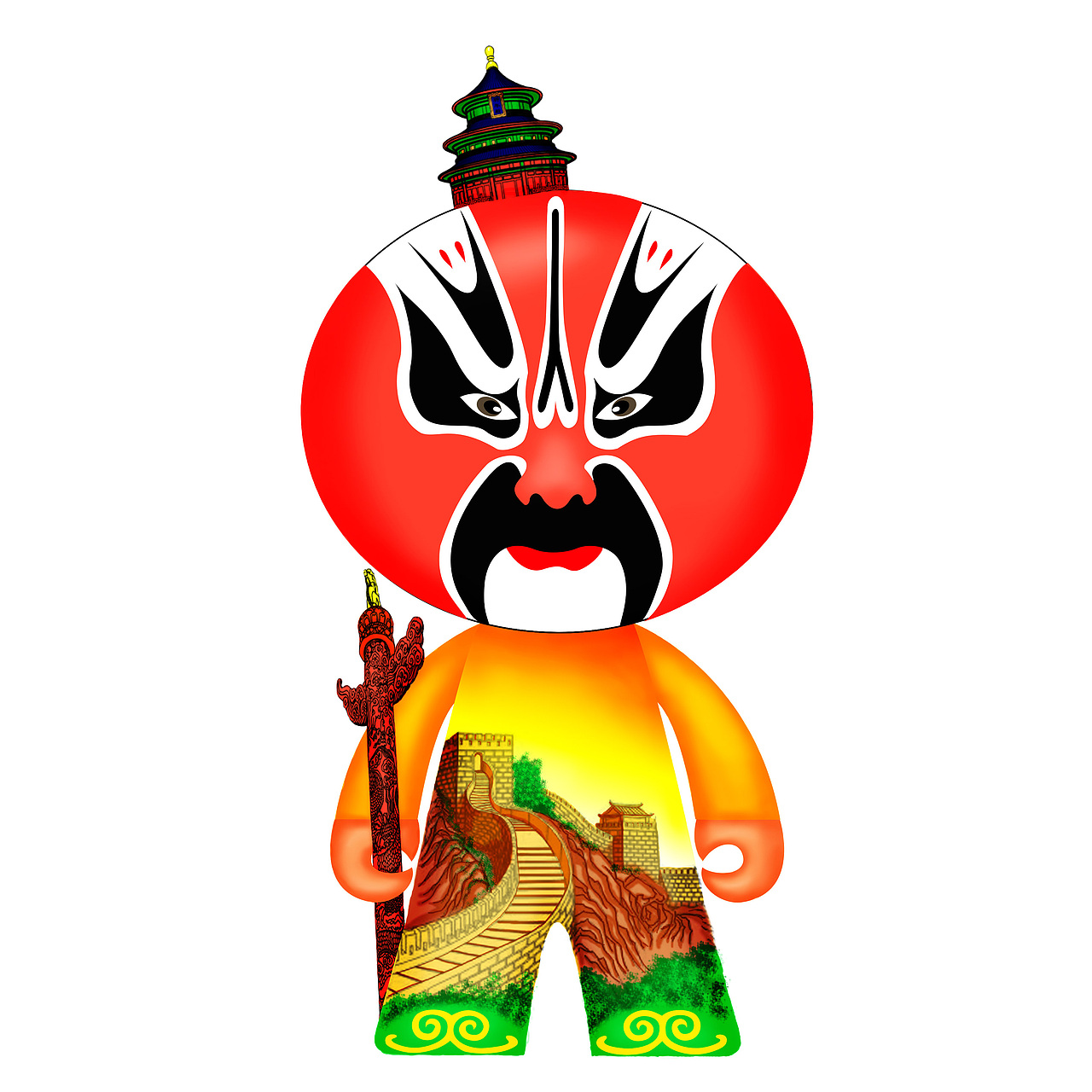 淘公仔——北京战士（图ZNDkwMDQ4MTY=） - 其他工业/产品 - 站酷设计师mengjinyang原创素材 - 站酷ZCOOL