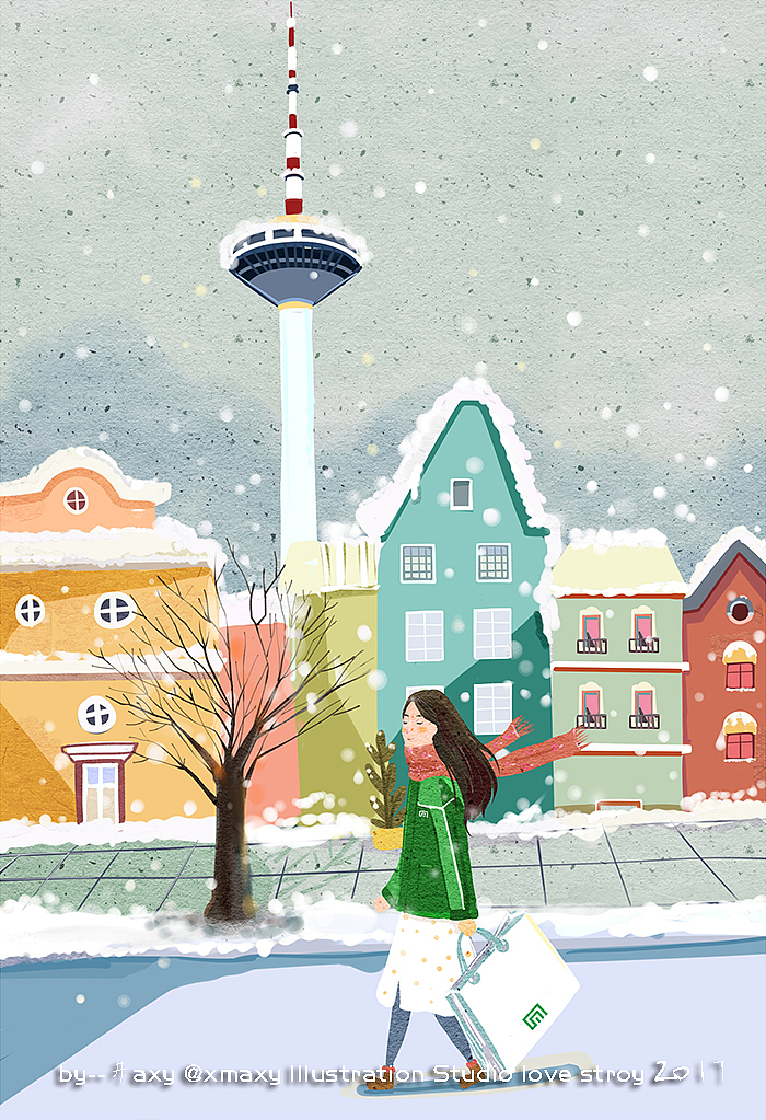 芒果时光（图ZNjc3NDQwNzY=） - 商业插画 - 站酷设计师井axy原创素材 - 站酷ZCOOL