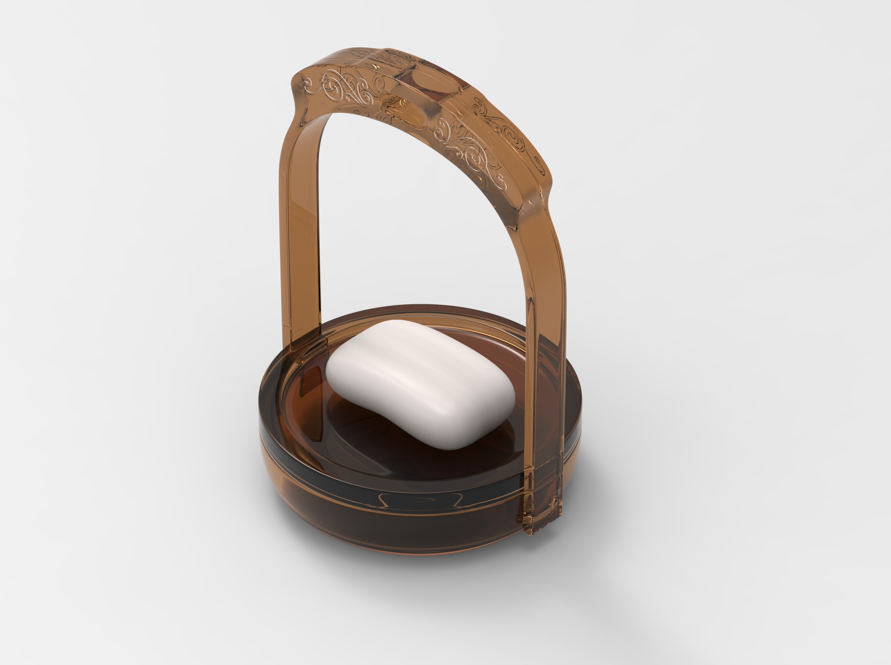 蒙古族马镫沥水皂盒文创产品设计|工业/产品|生活用品|l是最好的昵称