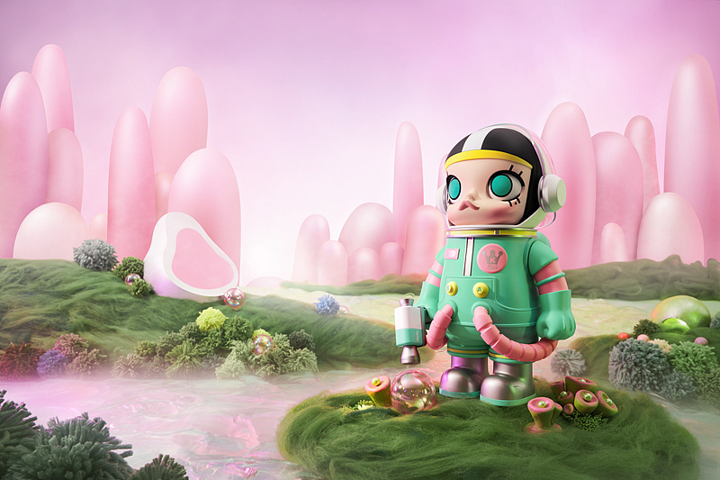 创意视觉『 pop mart | mega space molly 』70 新罐头