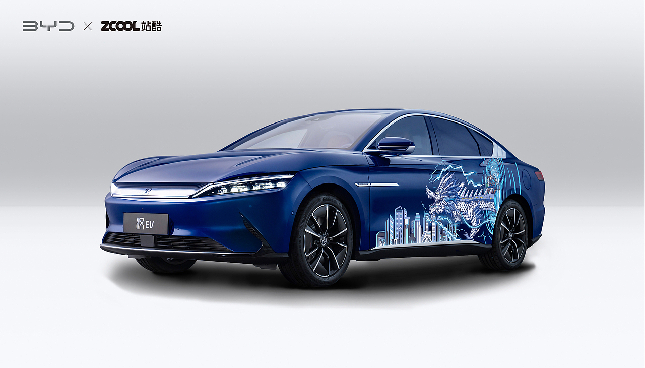 站酷 x 比亚迪 #王者之势 龙腾虎跃#雷龙破晓 驰电出击（图ZMjg3NDg3ODQw） - 图案 - 站酷设计师川三二一原创素材 - 站酷ZCOOL
