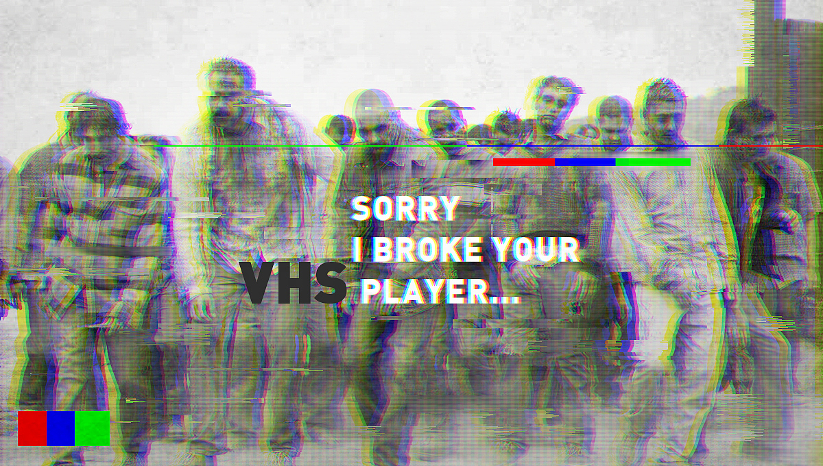 VHS故障艺术海报（图ZMTEzNDU3Njcy） - 其他平面 - 站酷设计师KaiLun_LC原创素材 - 站酷ZCOOL