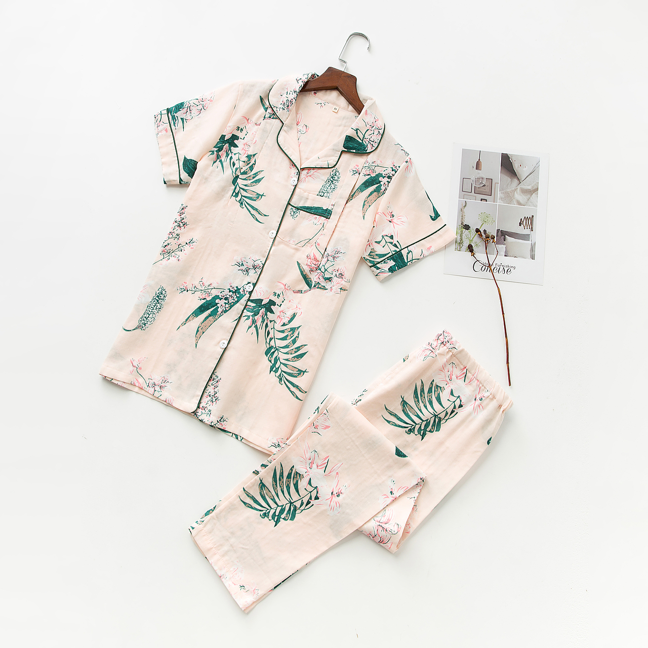 家居服挂拍创意平铺细节图组合图（图ZMTIyNTk3NTky） - 产品摄影 - 站酷设计师影际摄影原创素材 - 站酷ZCOOL