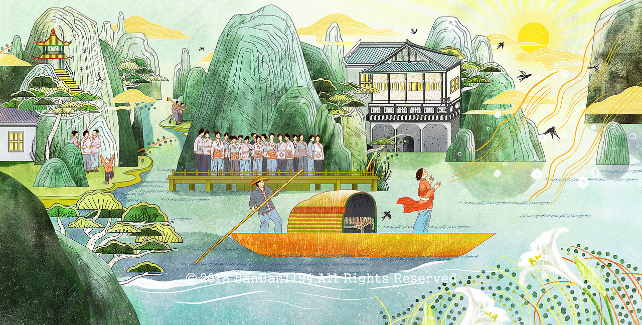 山歌好比春江水 / - 刘三姐