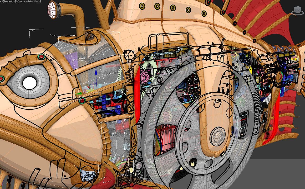 朋克一条鱼（图ZNTk5MDk0NTI=） - 机械/交通 - 站酷设计师omni1976原创素材 - 站酷ZCOOL