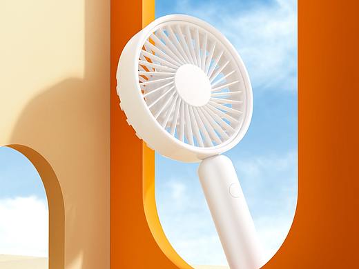 小风扇室内场景渲染