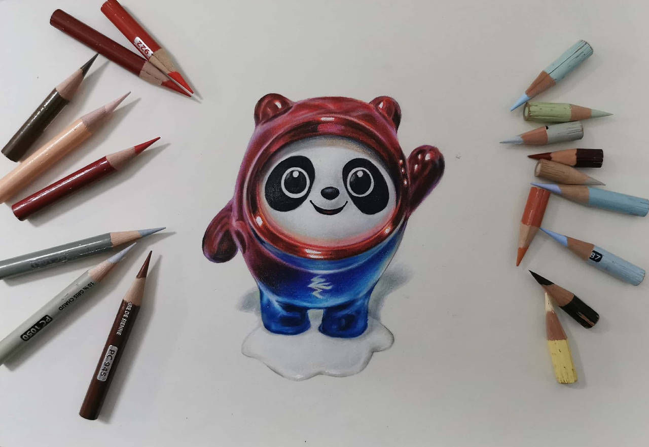 画一个隐藏版冰墩墩（图ZMjg5Nzc0Nzky） - 绘画 - 站酷设计师布衣唐原创素材 - 站酷ZCOOL