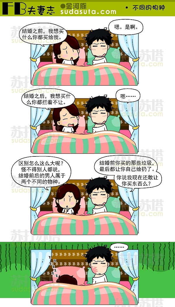 ◆《FB夫妻志》◆（图ZMzQ0NDA4NA==） - 商业插画 - 站酷设计师一大碗炸酱面原创素材 - 站酷ZCOOL