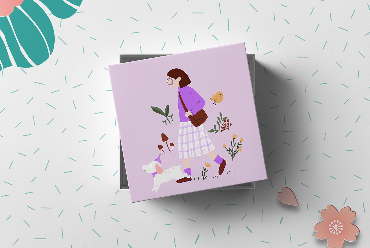 色彩缤纷的女孩(外包装系列)