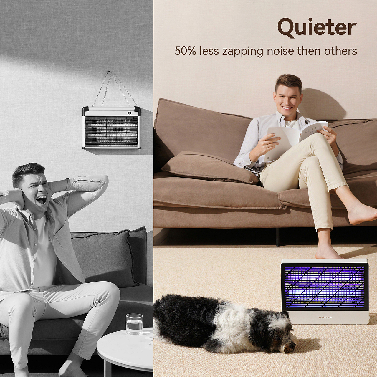 亚马逊｜夏日感电蚊灯详情页设计