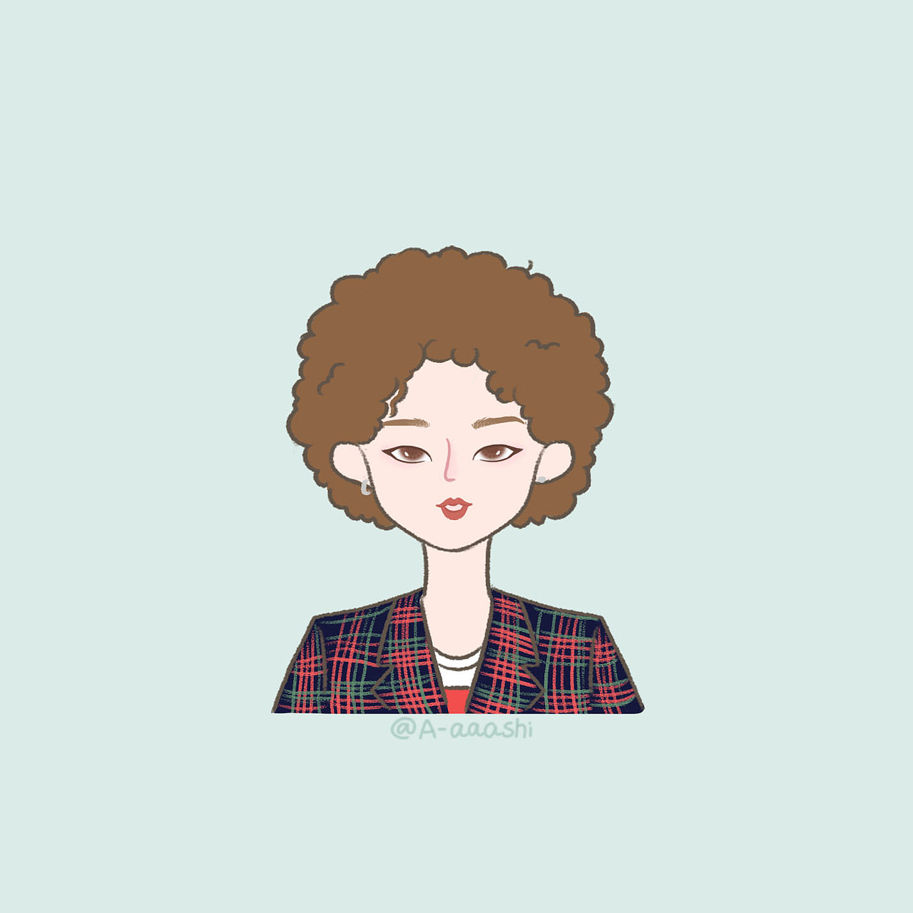 《青春有你2》小姐姐们的插画头像