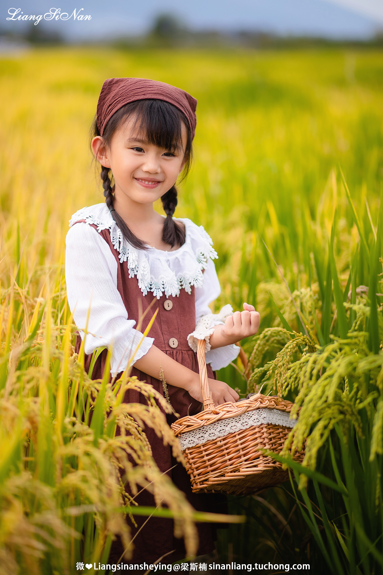 秋至稻香（图ZMjcyNzExMTM2） - 人像摄影 - 站酷设计师梁斯楠原创素材 - 站酷ZCOOL