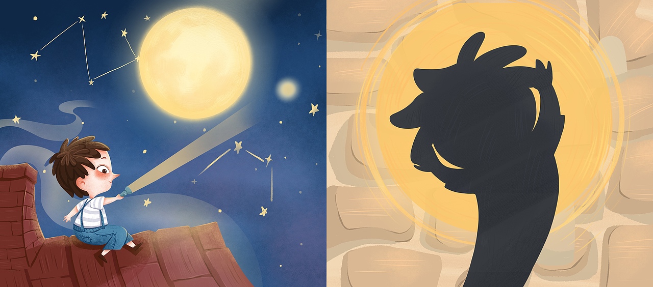《这是谁呀！》儿童绘本（图ZMjc0NDA3NTky） - 绘本 - 站酷设计师阿橙酱orange原创素材 - 站酷ZCOOL