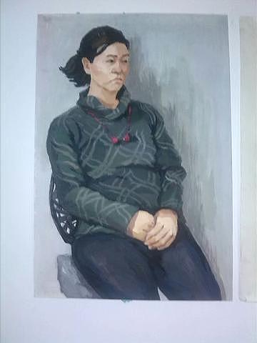 色彩人像（图ZNDIxMjA2NDQ=） - 绘画 - 站酷设计师大脸松原创素材 - 站酷ZCOOL