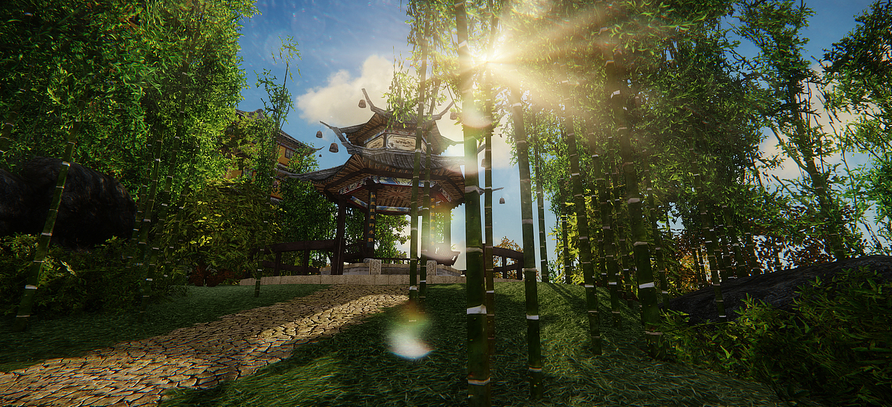 仙佛寺（图ZMTk0NjI5MTI=） - 场景 - 站酷设计师高诺科技原创素材 - 站酷ZCOOL