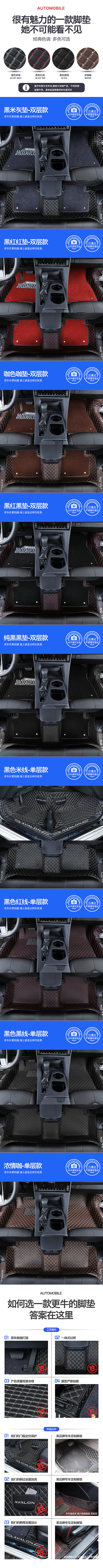 汽车后备箱垫详情设计（图ZMTg4NjI1MDAw） - 电商 - 站酷设计师乔娜工作室原创素材 - 站酷ZCOOL