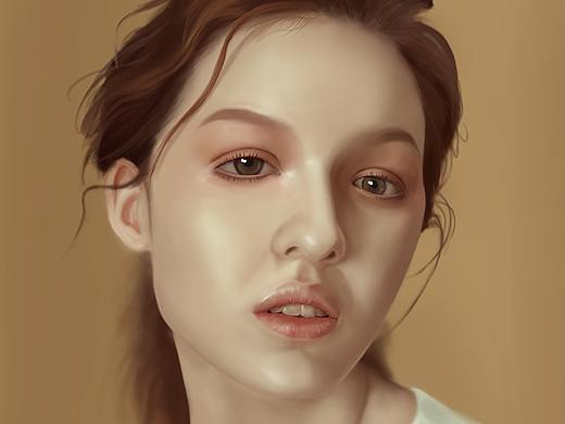 手绘人像临摹练习（个人主页-ZMjc5MjY5NjQ=） - 创作习作 - 站酷设计师关耳儿君原创素材 - 站酷ZCOOL