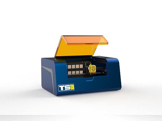 雕刻机建模渲染图