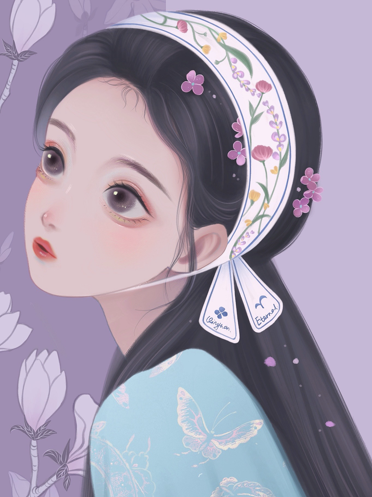 古今系列:雨巷里丁香一样的姑娘