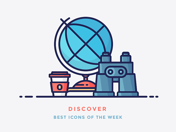 临摹一组Justas Galaburda的作品（图ZMTAxNDIyMzY0） - 图标 - 站酷设计师Lavender_M原创素材 - 站酷ZCOOL