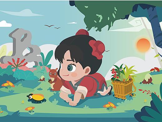 小李时珍捉虫采草