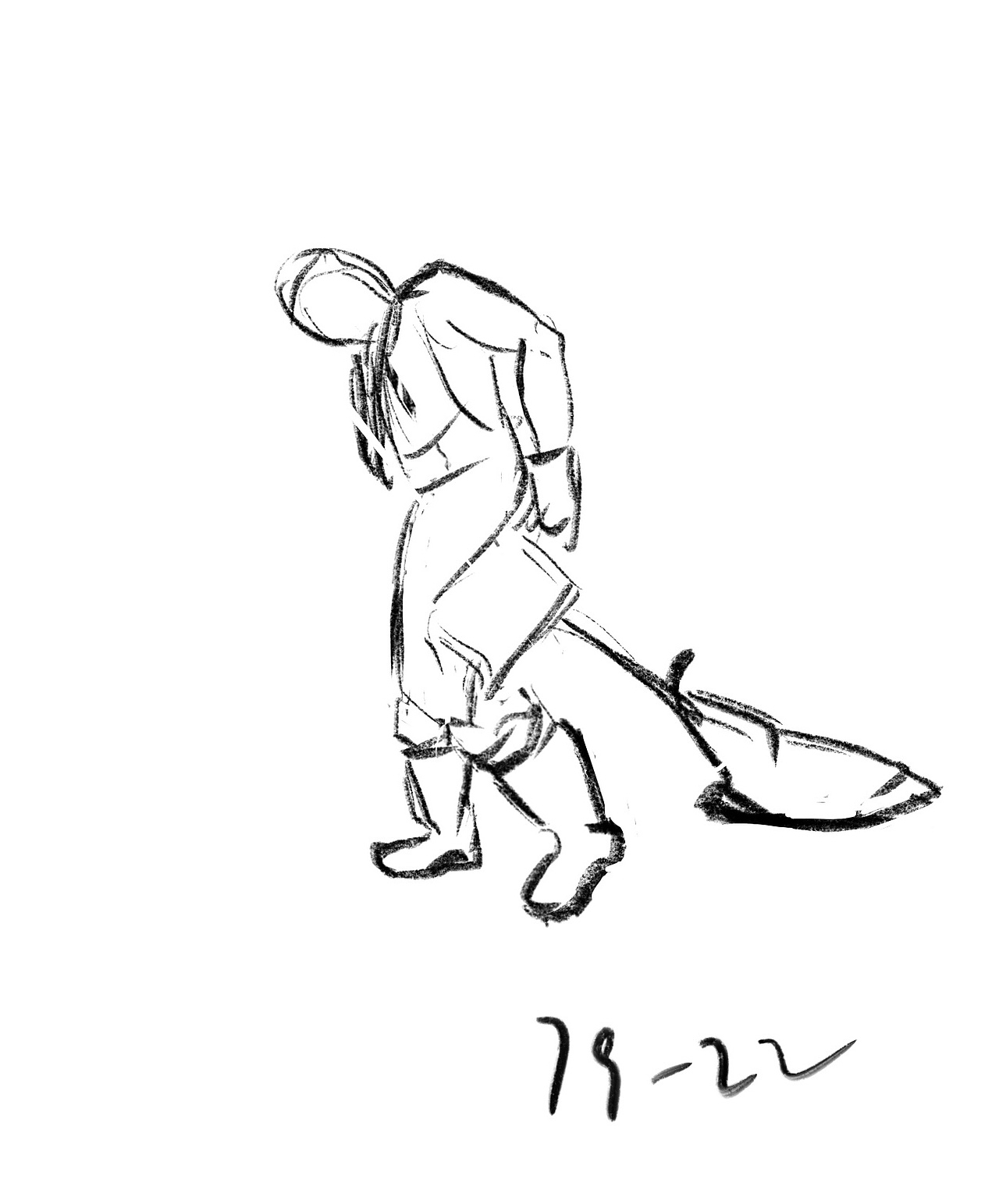 #速写60天挑战赛# DAY33@速写班长 