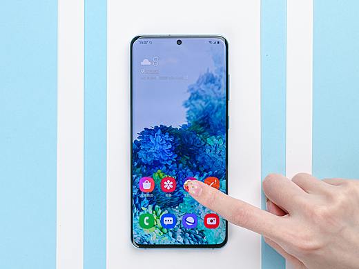 三星 Galaxy S20+ 浮氧蓝