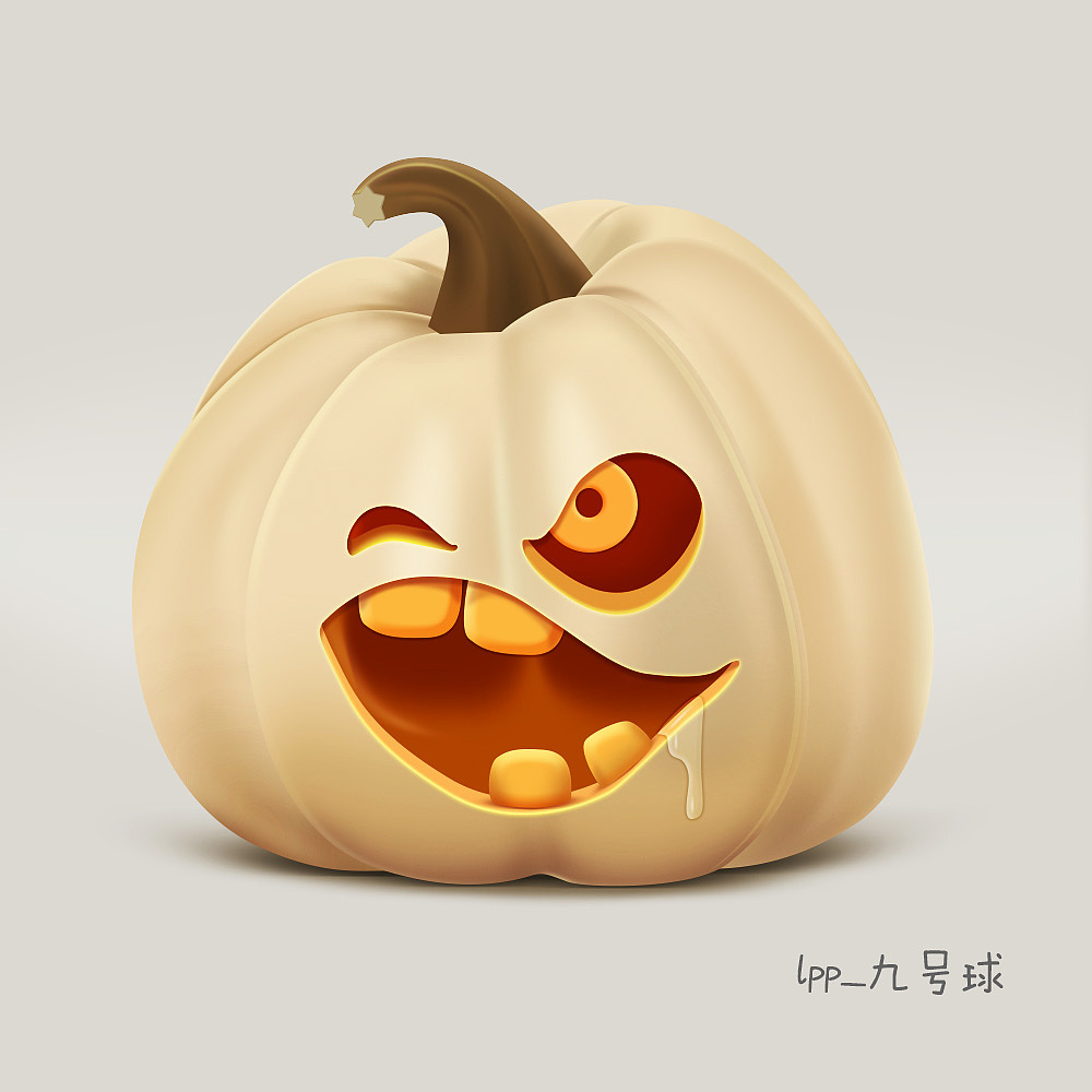 练习- q版拟物南瓜