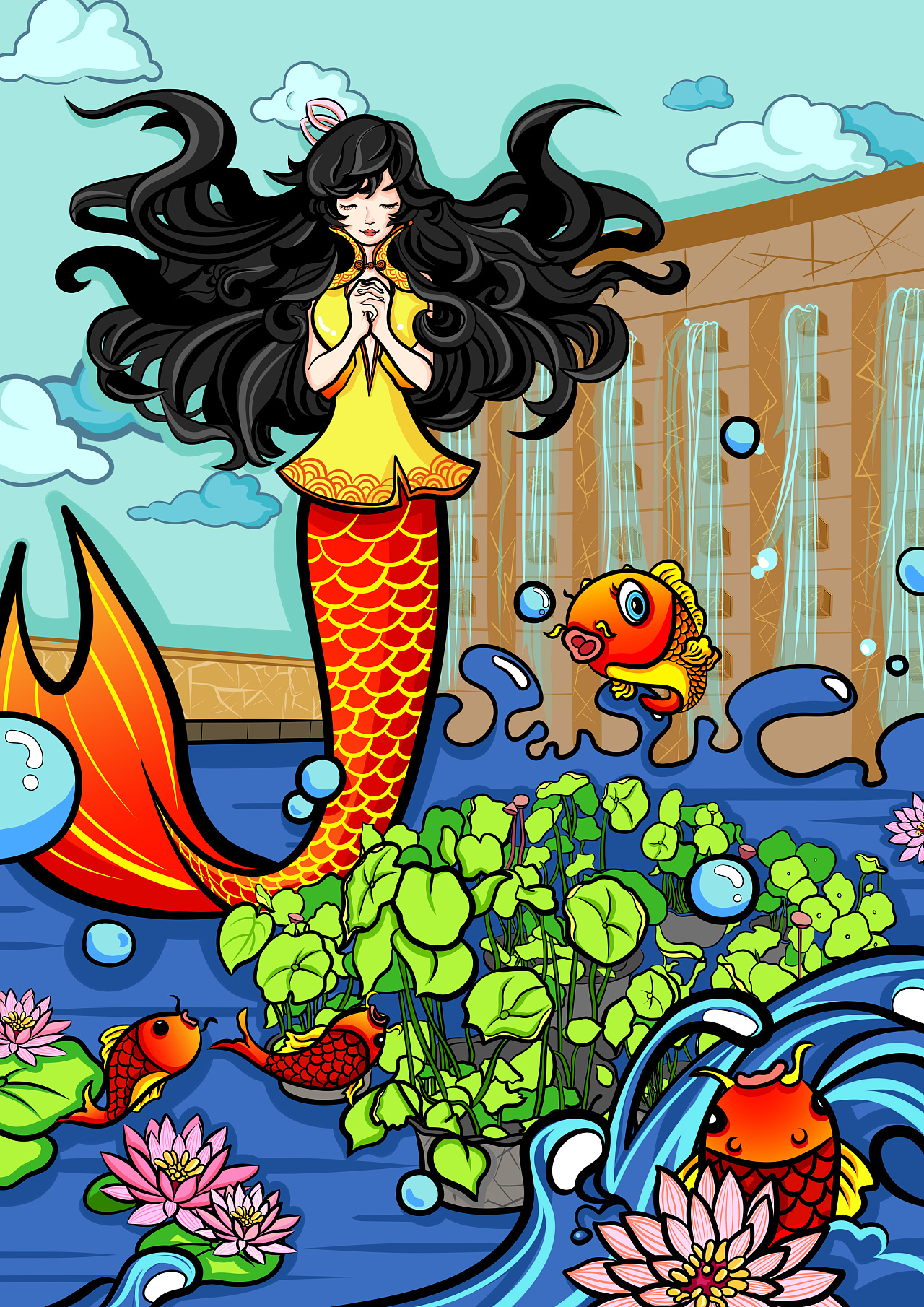 童话主题插画设计