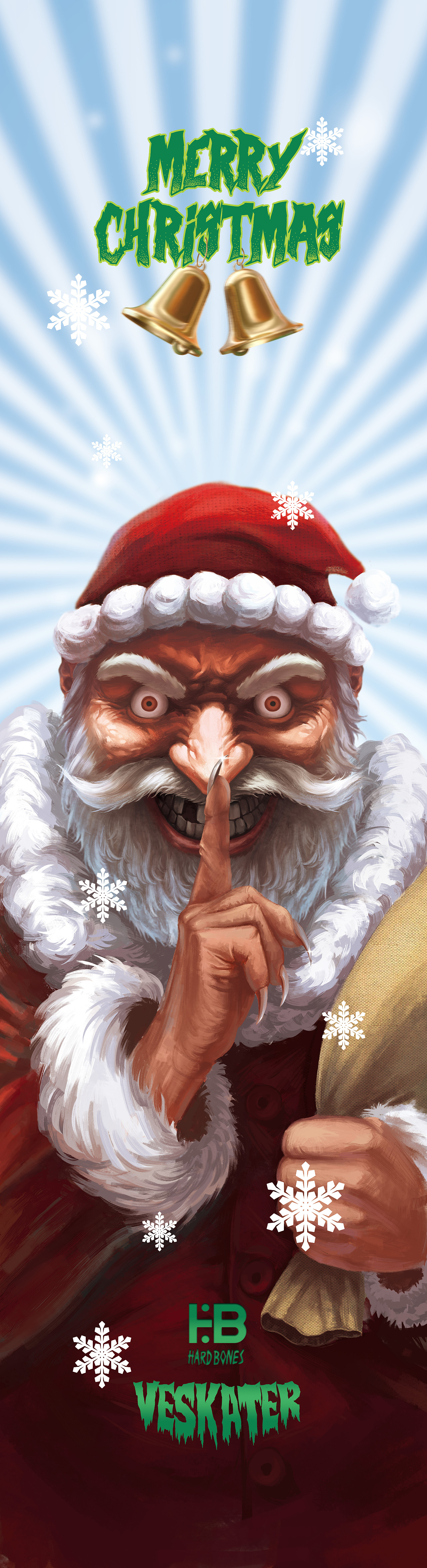 硬骨滑板圣诞节纪念款（图ZMTM4MjY0MzE2） - 商业插画 - 站酷设计师veSKATER原创素材 - 站酷ZCOOL