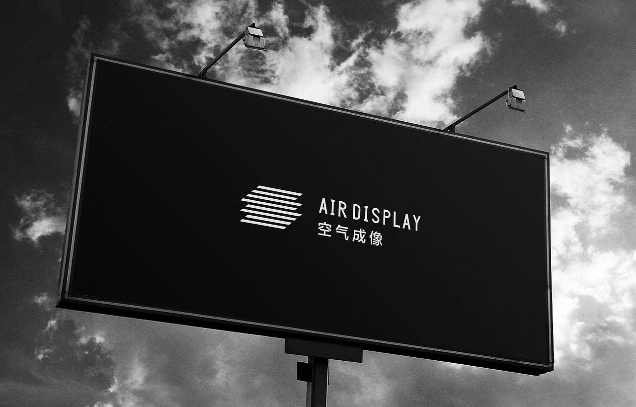 高科技虚拟成像设备air display的logo设计|平面|Logo|王大木的视野_原创作品-站酷ZCOOL