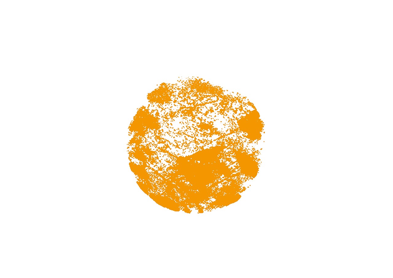 橘子抽象元素(压印)