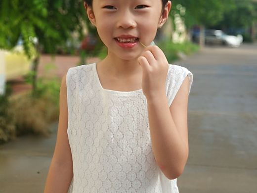 感受草丝的清新