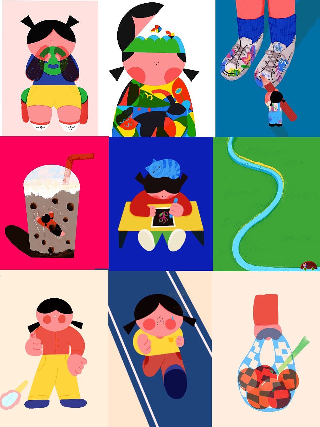 这两周画的一些小画（图ZMjcxMzEzMTQ4） - 创作习作 - 站酷设计师超大碗芝士原创素材 - 站酷ZCOOL