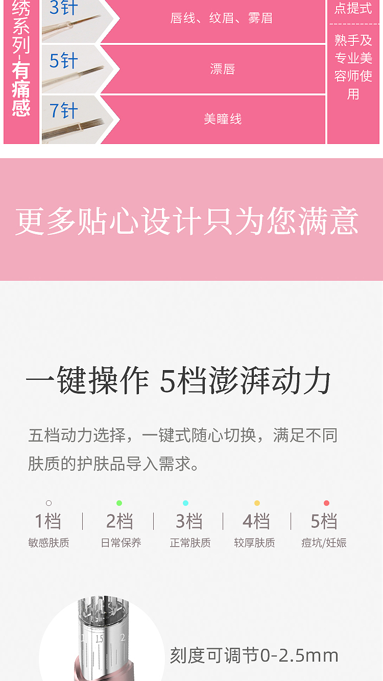 护肤微针导入仪详情页（图ZMTcwMjUxNTIw） - 电商 - 站酷设计师都w行星原创素材 - 站酷ZCOOL