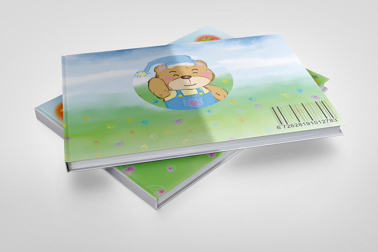 手绘处女作品--儿童绘本“爱哭的娃娃熊”（图ZMTI4NjY4NDE2） - 绘本 - 站酷设计师卖女孩的小火柴22原创素材 - 站酷ZCOOL