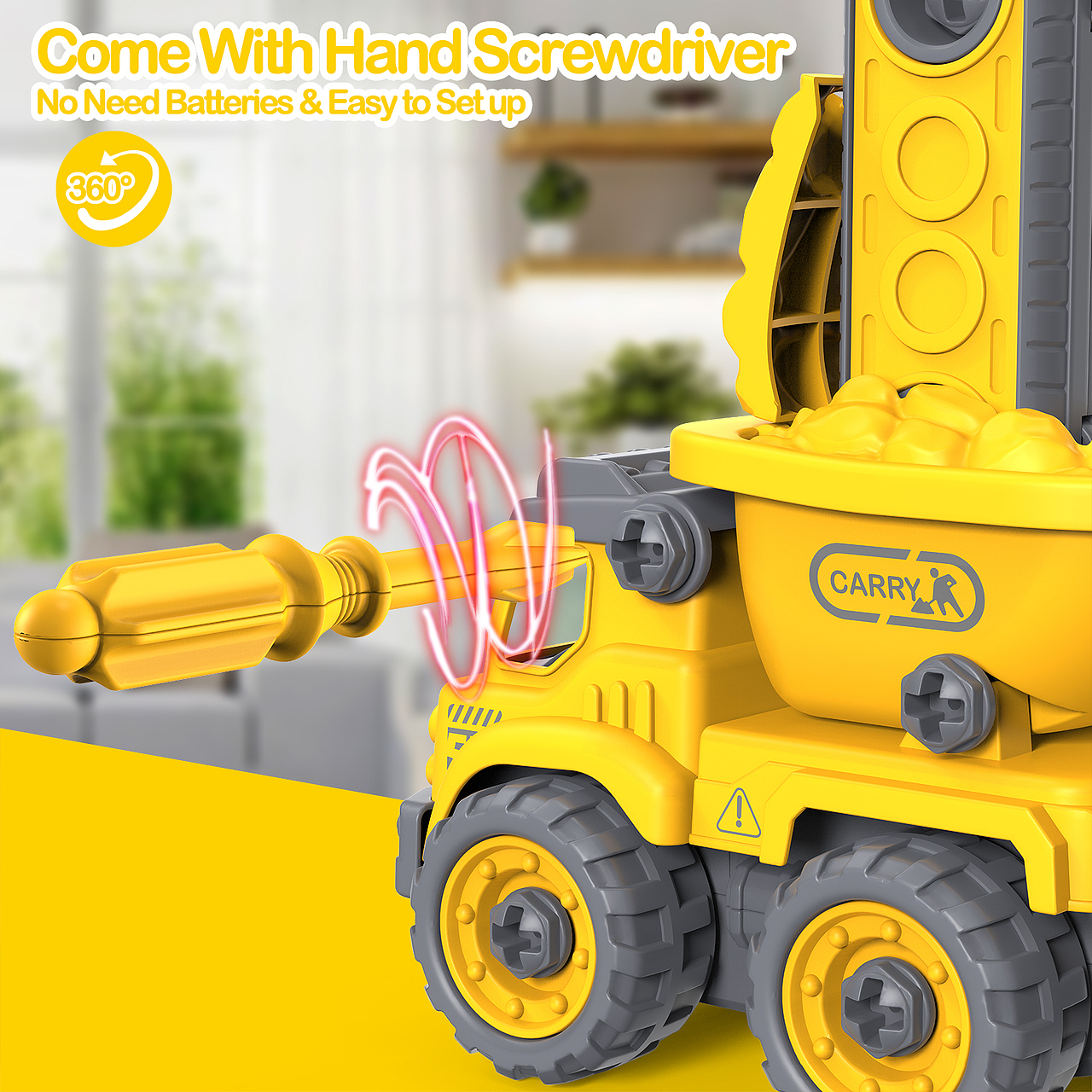 儿童玩具车-五合一变形玩具