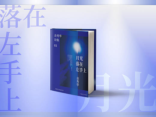 《月光落在左手上》封面再设计