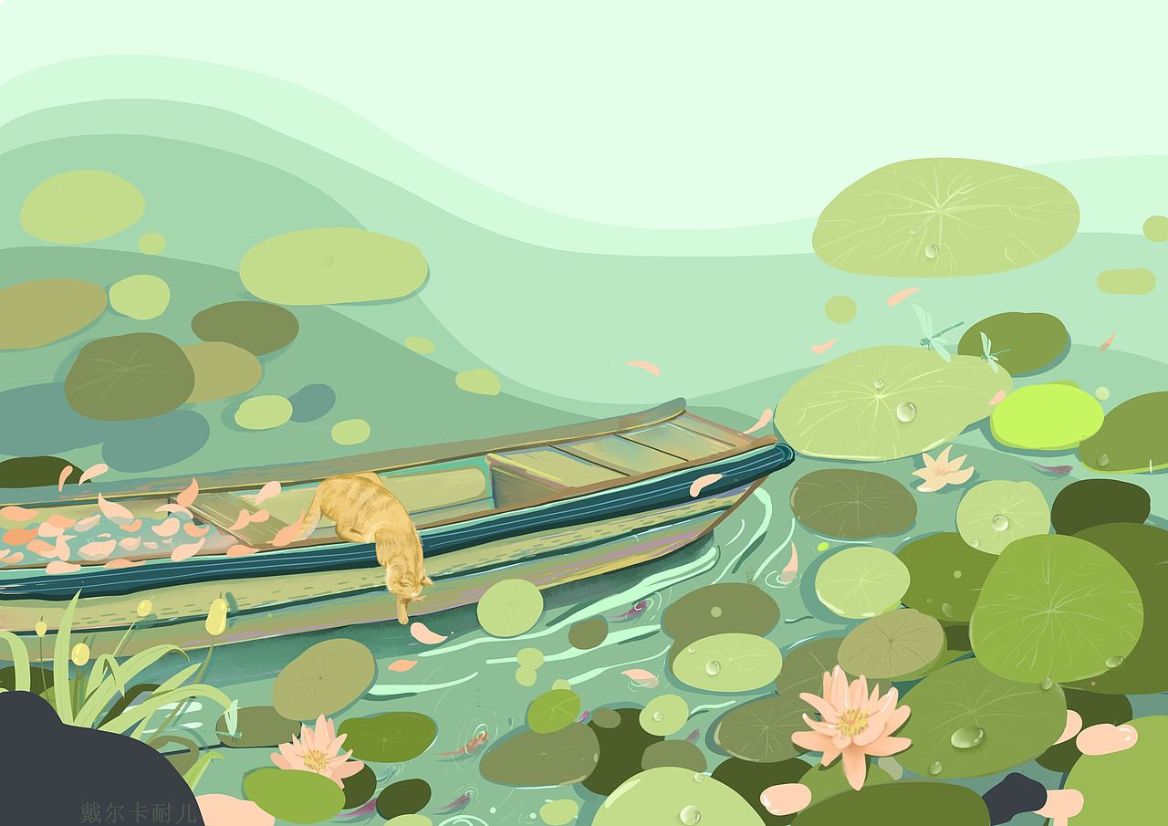 插画（图ZMjg0NjYzMTc2） - 单幅漫画 - 站酷设计师戴尔卡耐儿原创素材 - 站酷ZCOOL