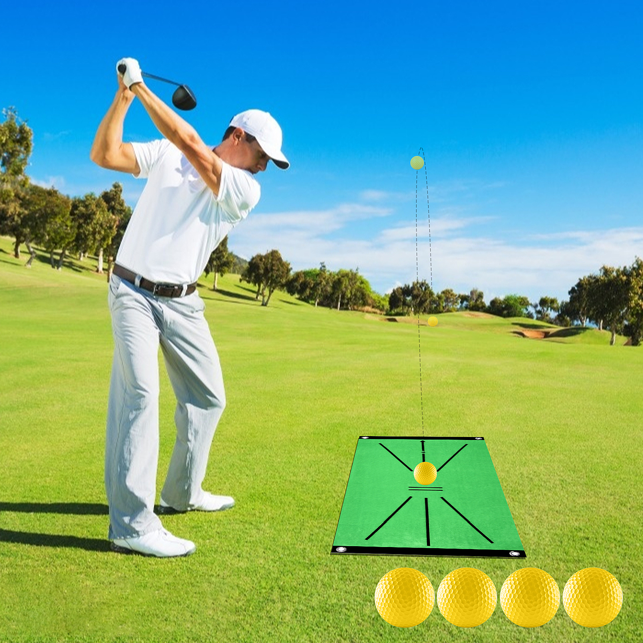 高尔夫垫子（图ZMjQ2MjUwMjEy） - 其他平面 - 站酷设计师J韭兰原创素材 - 站酷ZCOOL